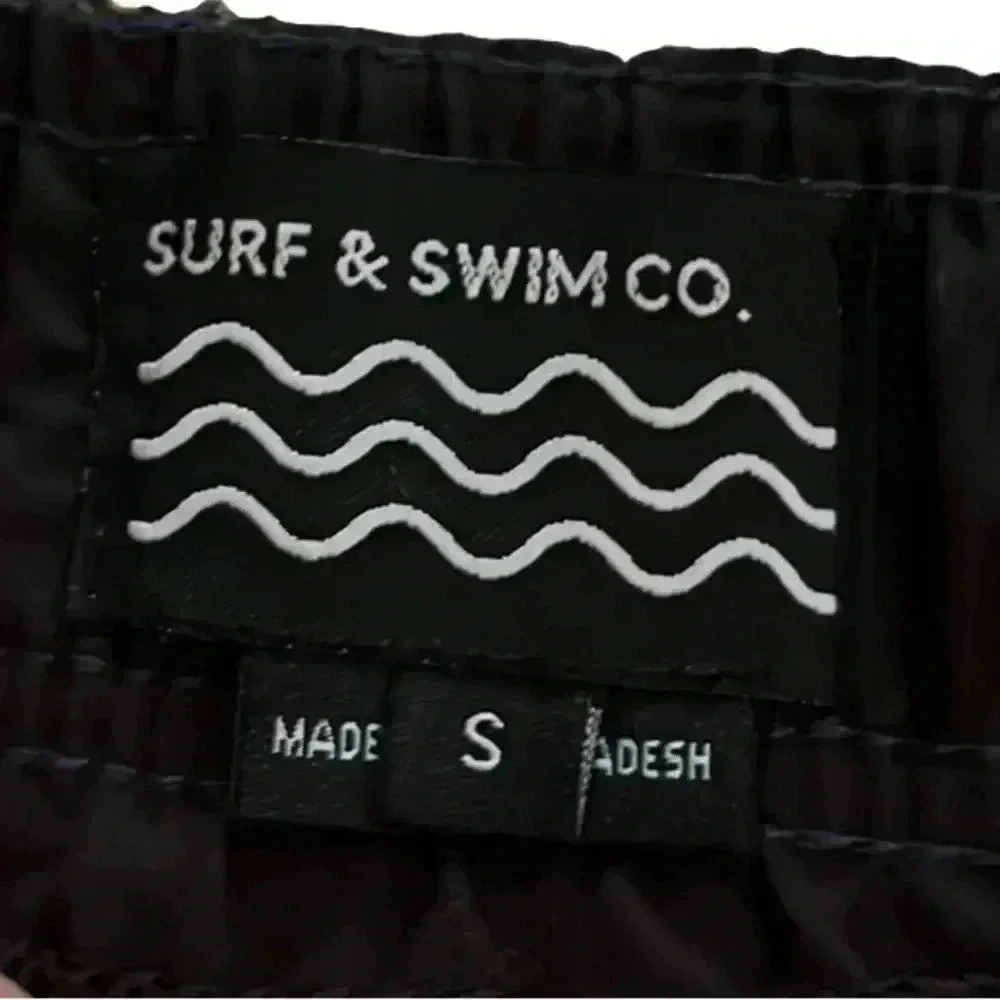 Surf and Swim Co. Board Shorts Blue Size Small NWT